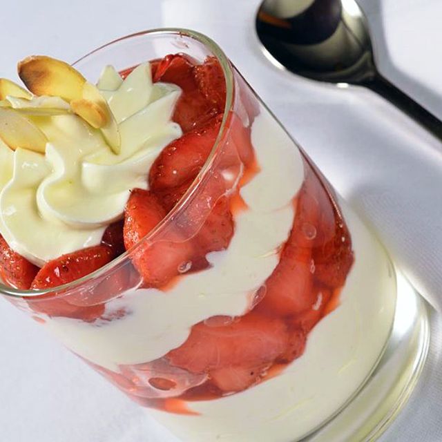 Erdbeeren mit Mascarponecreme